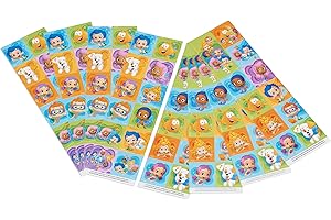 American Greetings Bubble Guppies Party Supplies, Sticker Sheets, 8-Count