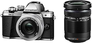 OLYMPUS ミラーレス一眼カメラ OM-D E-M10 MarkII EZダブルズームキット シルバー
