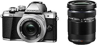 OLYMPUS ミラーレス一眼カメラ OM-D E-M10 MarkII EZダブルズームキット シルバー