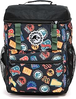 KoohaCreate Square Backpack, Jurassic Park [119213], Kindergarten, Elementary School, Excursion, Character Goods