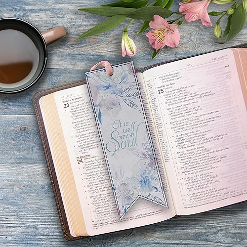 Miniatura 293 de Christian Art Gifts - Separador de piel sintética con cinta de satén y verso bíblico inspirador para mujeres y hombres, Marrón - Proverbios 31 Mujer