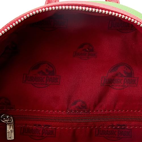 Miniatura 4 de Loungefly Jurassic Park Explorer Mini Mochila - Under the Sea Collectibles Exclusiva - Edición limitada de EE. UU, Verde, Mini mochila