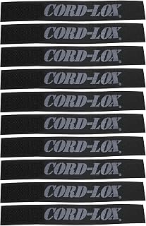 Reusable Cable Ties - Black, 5 x 3/4 inch, 10 Pack