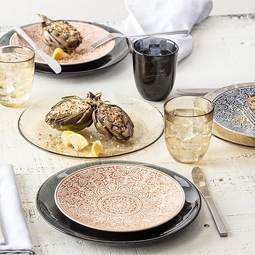 Miniatura 4 de Los Cabos - Plato de ensalada de 8 pulgadas con raíz de jengibre (juego de 4)