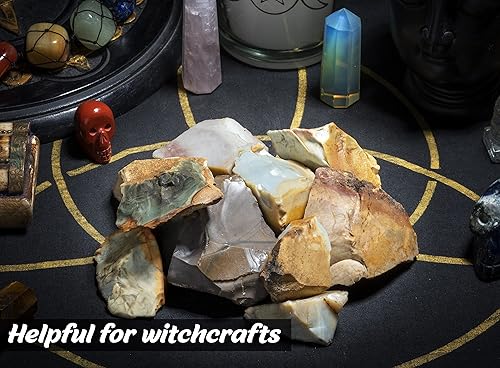 Miniatura 6 de ZAICUS Jasper Family - Cristales en bruto a granel, piedras crudas para fabricación de joyas, pulir, cabbing, lapidario, rocas fuentes, decoración,