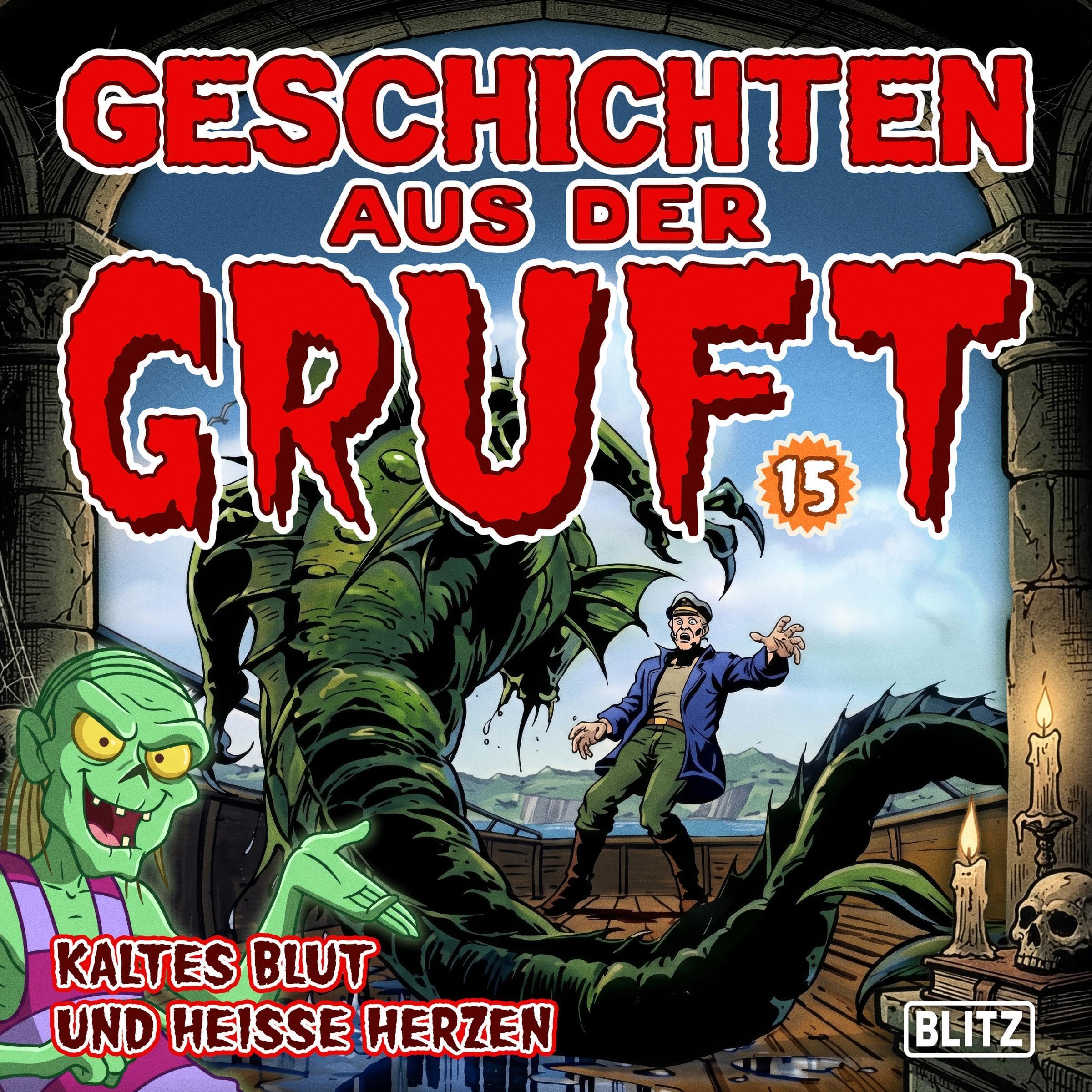 Cover art for Geschichten aus der Gruft - Folge 15: Kaltes Blut und heisse Herzen