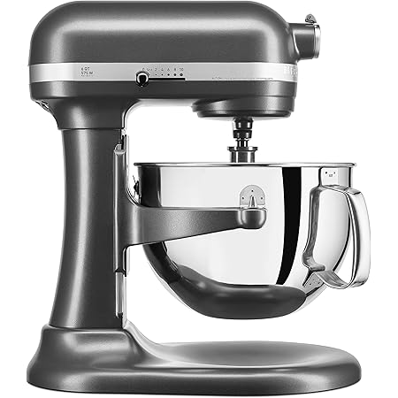 KitchenAid KP26M1XDP Professional 600 Series 6-Quart Stand Mixer, Dark Pewter