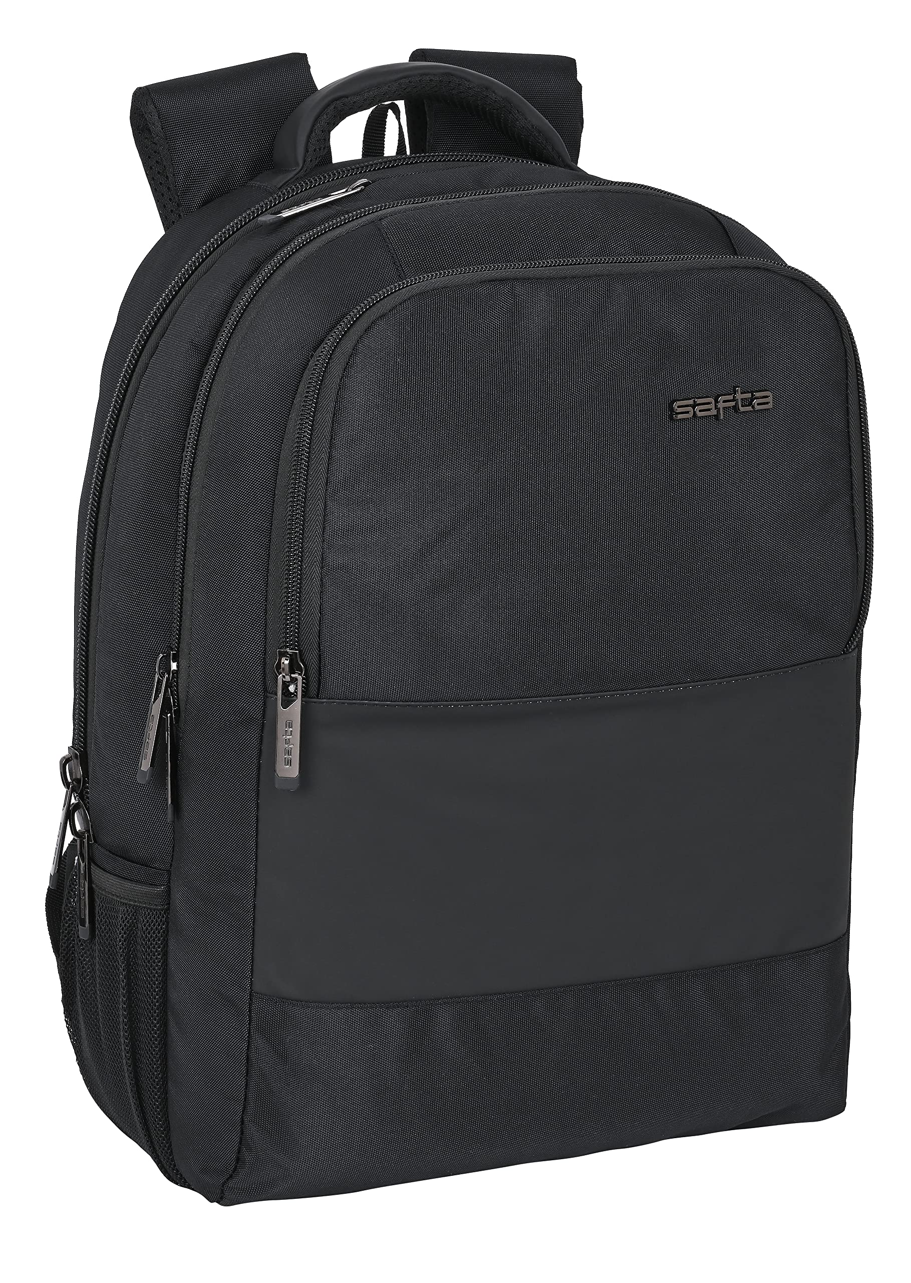 SAFTA Business Laptop Backpack 15.6 Inch with Pocket for Tablet and USB Connector, 300 x 160 x 430 mm