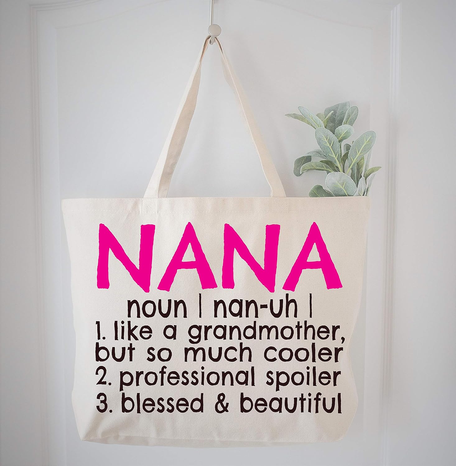 COCOVICI Nana Tote Bag - Christmas Gifts & Beach Bag - Image 4