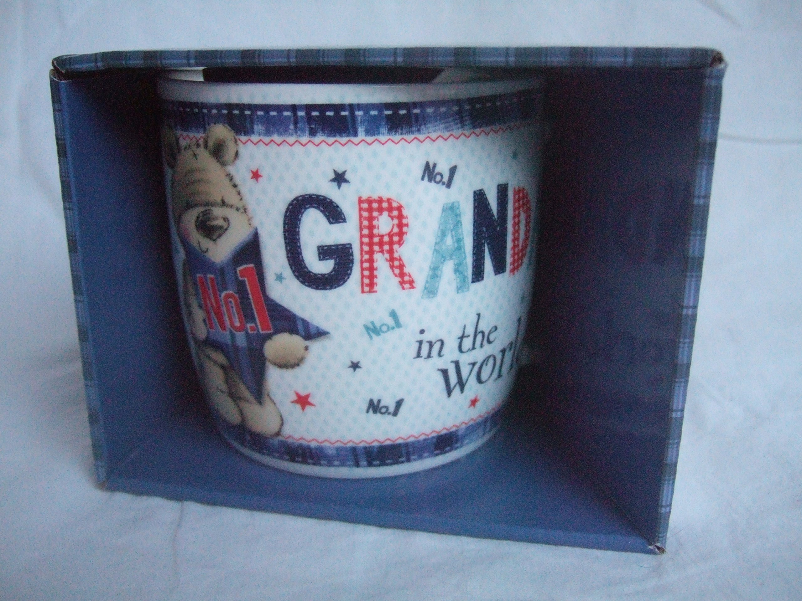 Number 1 Grandad in the World" Sentimental Ceramic Mug - with Presentation Box Description change to:"Number 1 Grandad in the World" Sentimental Mug. Ceramic Construction. Comes with Presentation Box. Gift Idea for Christmas, Birthdays and Fathers Day