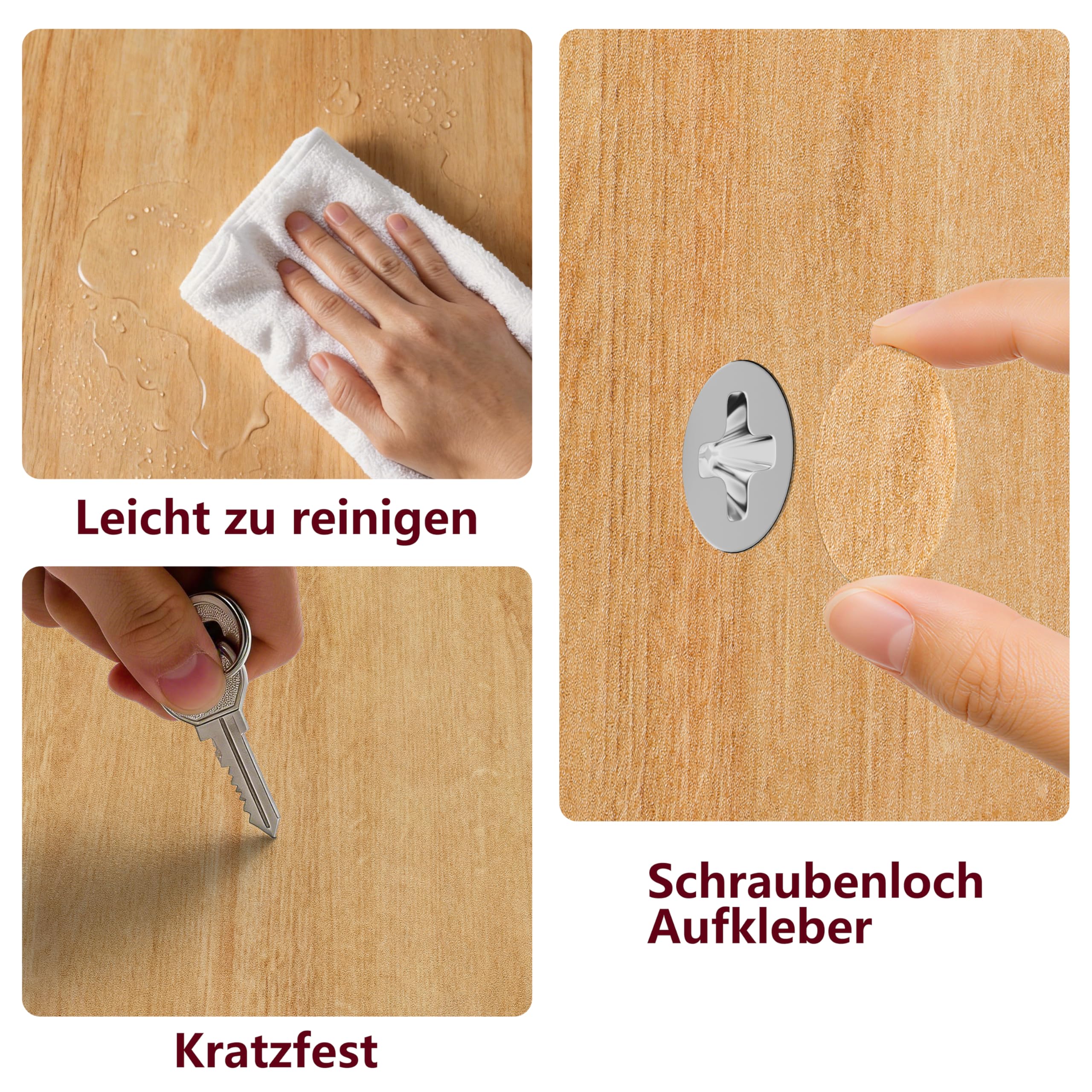 Regal mit 8 Fächern, Holz Bücherregal, Würfelregal, Standregal für Wohnzimmer, Schlafzimmer, Büro, Kinderzimmer (Eichefarben, 8 Fächern （35T x 143B x 72,2H cm）)