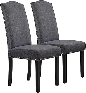 Yaheetech Set of 2 Dining Chairs Classic Kitc...,
