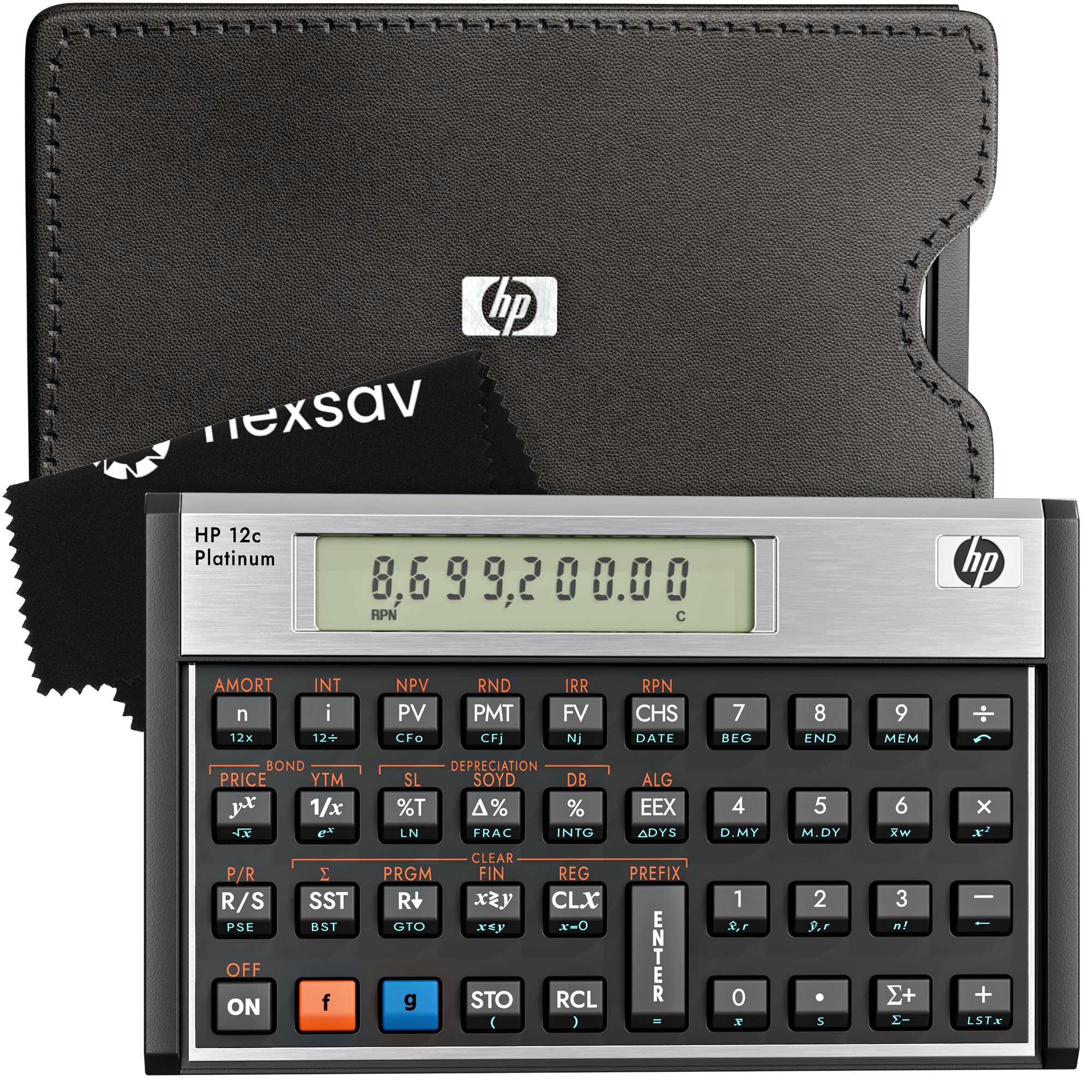 HP Hewlett Packard [] Calculator Financial Platinum RPN Algebraic Programmable Ref 12C PLATINUM
