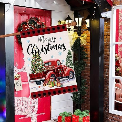 Miniatura 25 de Hexagram Bandera de jardín de Halloween, bandera de Halloween de 12 x 18 pulgadas, doble cara, banderas de calabaza de jardín feliz fantasma