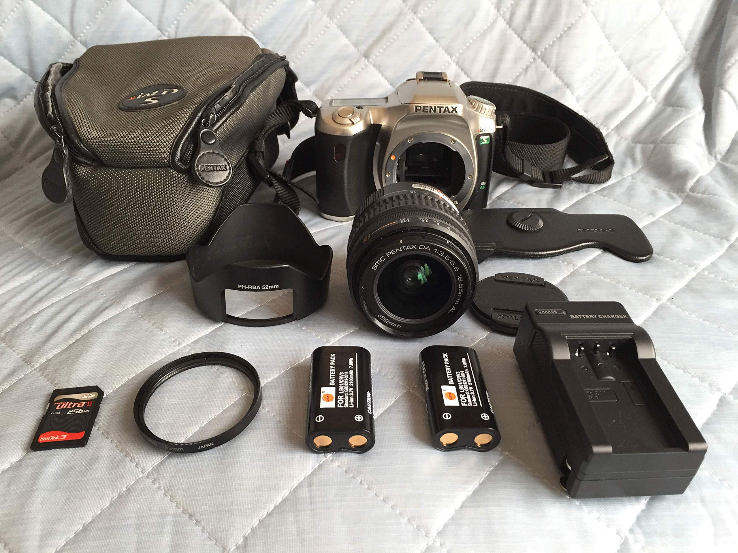 ■PENTAX *ist DS■ペンタックス■TAKUMARレンズ2本付き■中古■