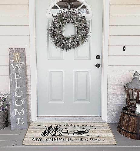 Miniatura 19 de Tapete de bienvenida para cámper, 17 x 30, alfombra de camping, decoración de caravana, alfombra interior para cámper