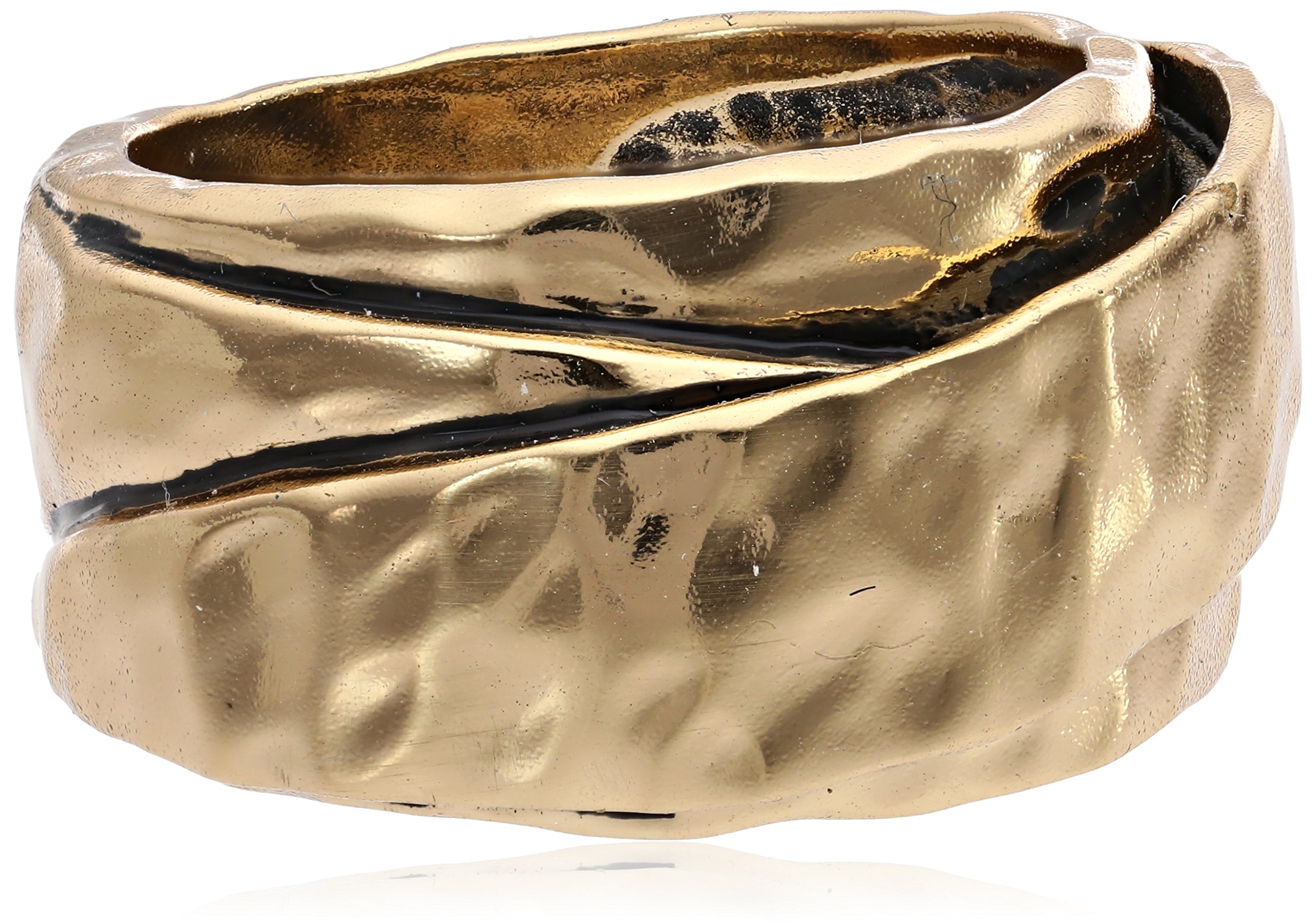 Bronzed by Barse Hammered Ring