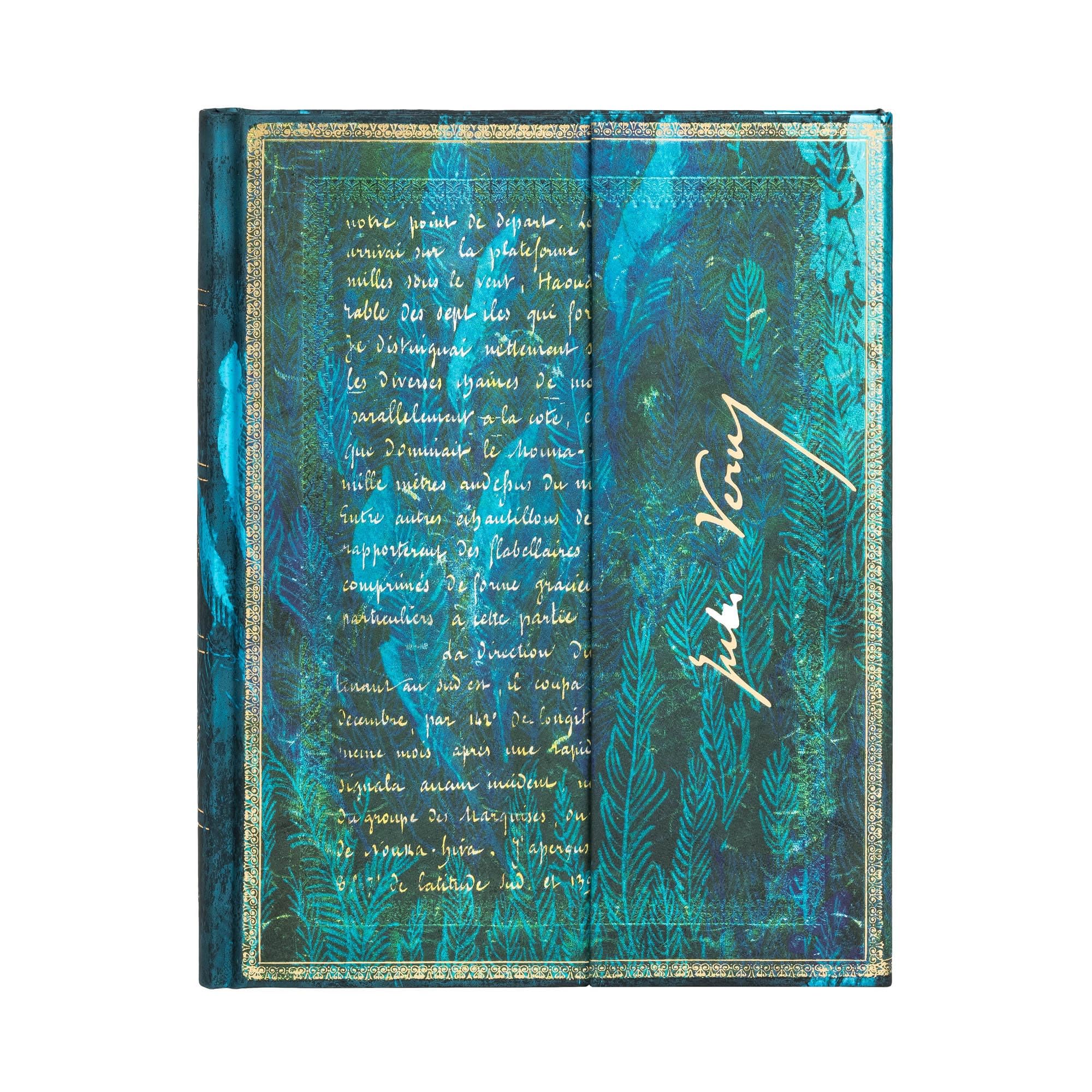 Hardcover Journal Verne, Twenty Thousand Leagues | Lined | Ultra (180 × 230 mm)