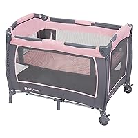 Vista 6 de Baby Trend Sistema de viaje Passport Cargo de bambú rosa con moisés Lil' Snooze Deluxe III
