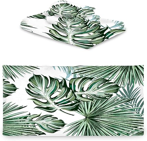 Vista 36 de Juego de toallas de baño de 3 piezas, 1 toalla de baño, 1 toalla, 1 toalla de mano, juego de toallas de algodón de secado rápido suave y absorbente