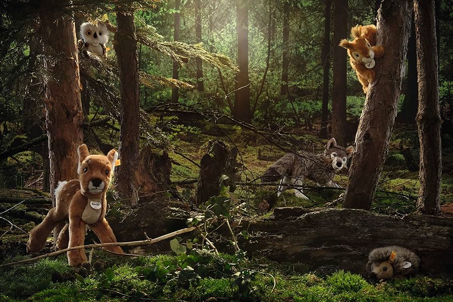 Amazon.co.jp: シュタイフ(Steiff) オオカミのスノリー 40cm 069284