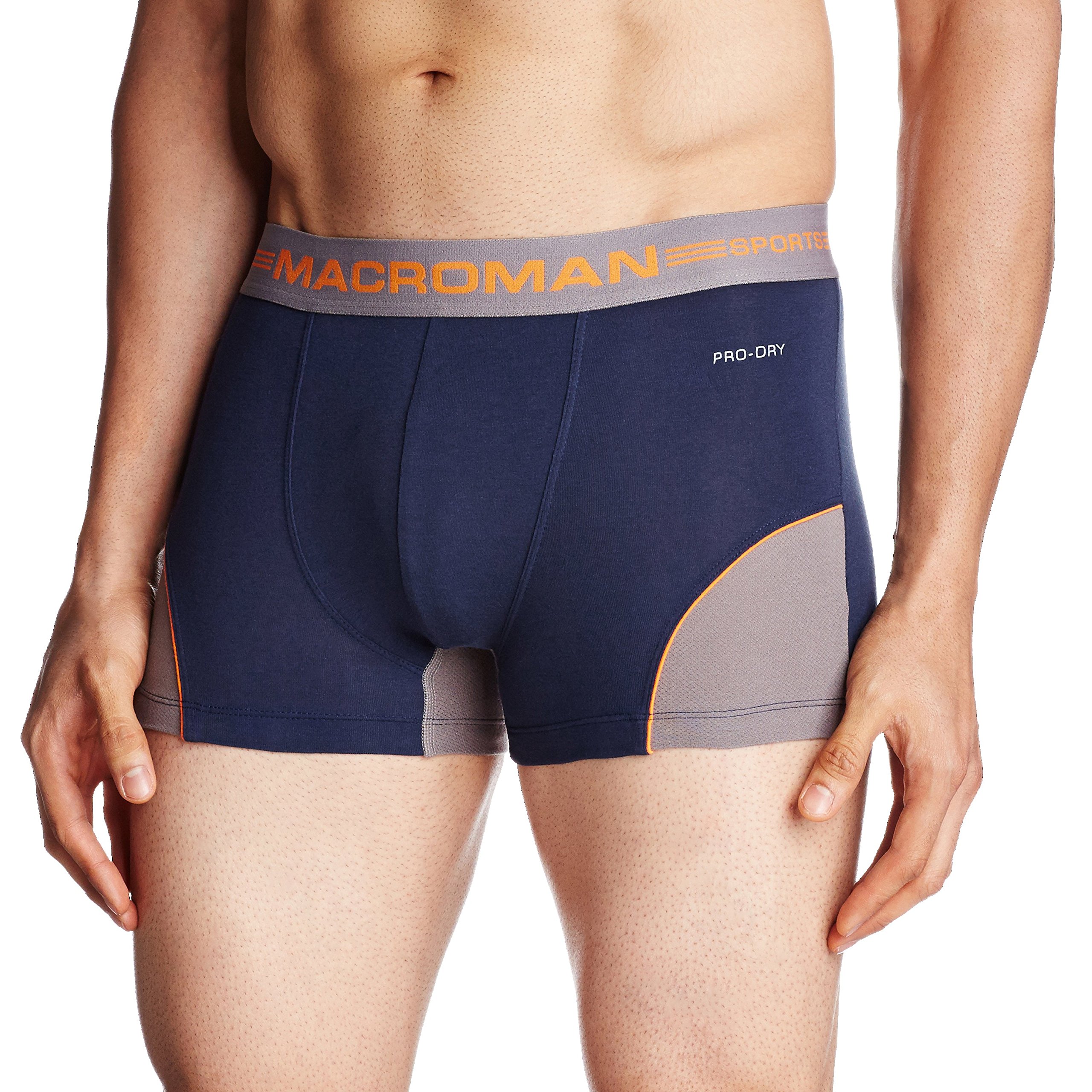 Macroman M-Series Men's Cotton Blend Classic Solid Trunk