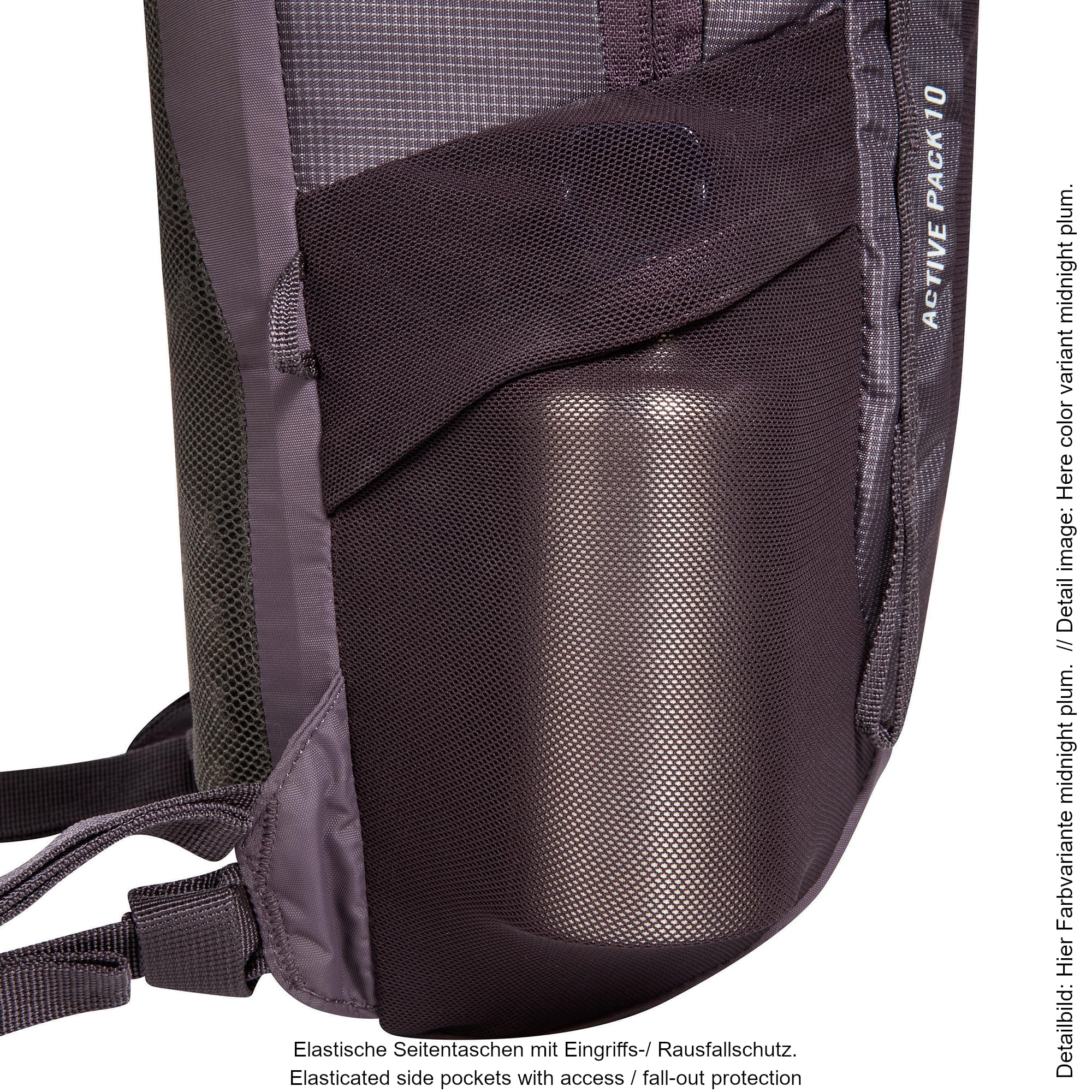 Tatonka Active Pack 10 – mały plecak dla aktywnych – z różnymi przegródkami, kieszenią na bukłak i pojemność 10 litrów