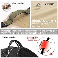 Vista 4 de Arnés para perro pequeño, sin tirones, chaleco reflectante, arnés ajustable con hebilla de liberación rápida para perros pequeños (S, caqui)