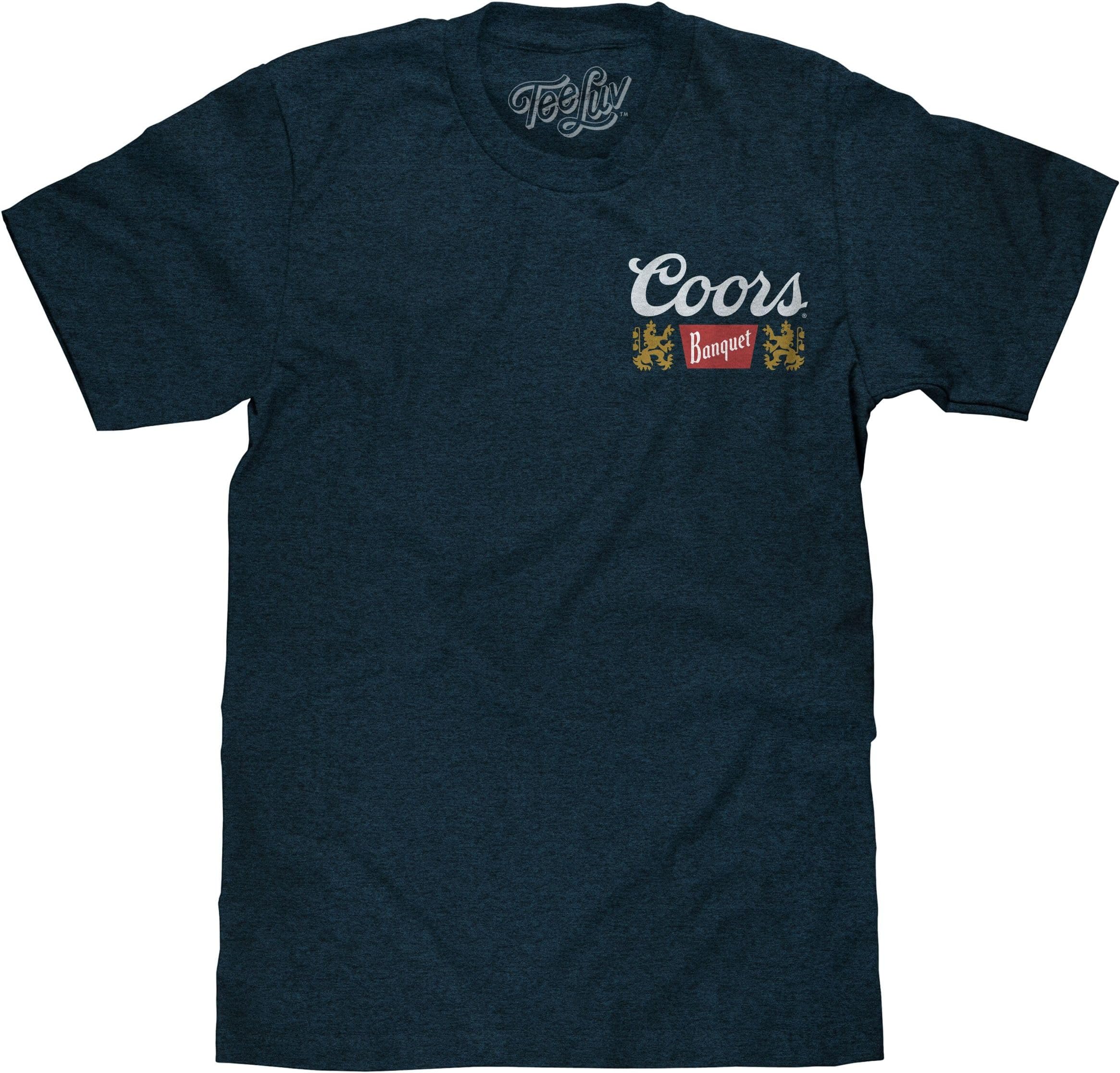 Men's Coors Banquet Shirt - Golden Colorado Front and Back Beer Shirt