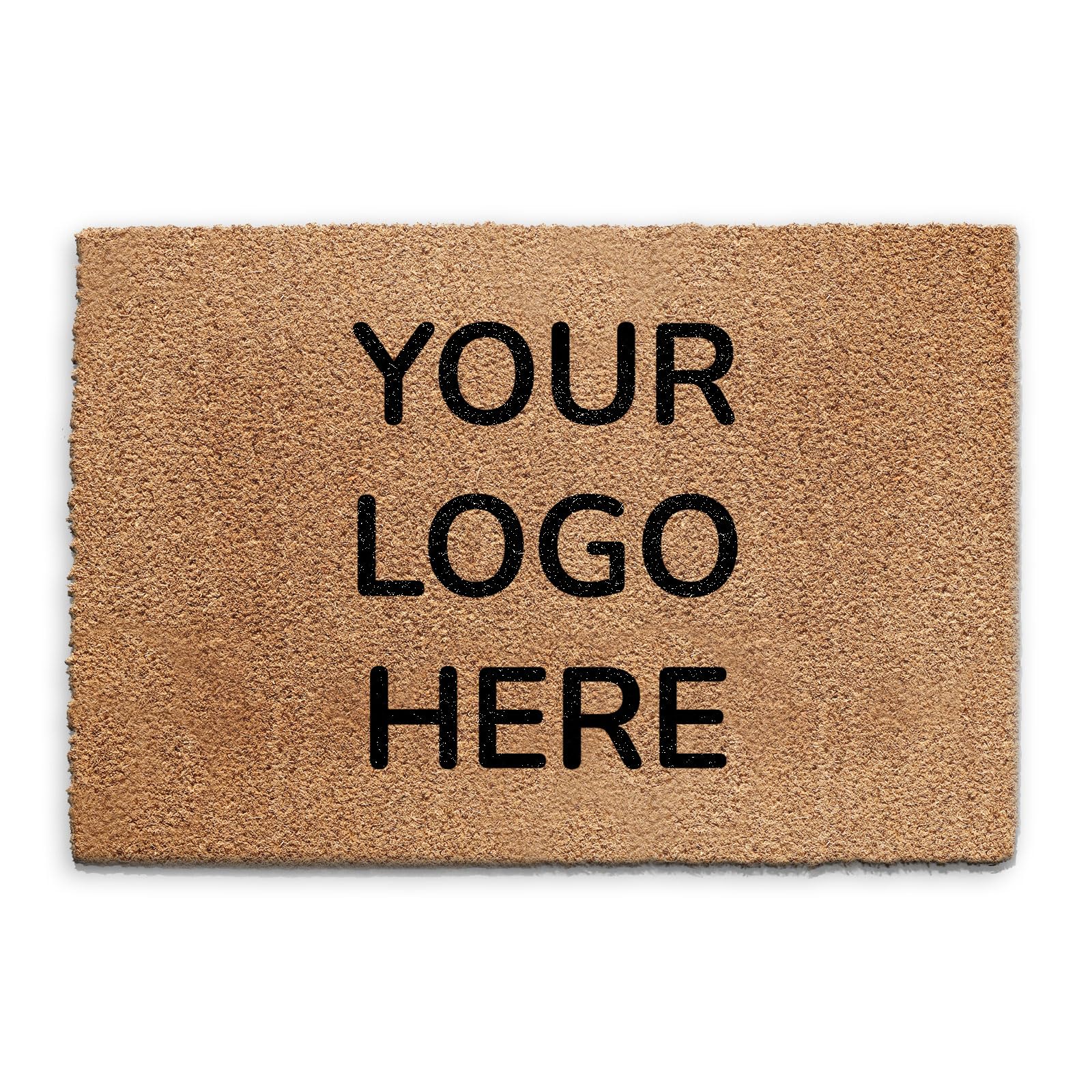 – Hairyworm Personalised Doormat (40cm x 60cm) Small, Custom Logo, Business Logo Mats, Business Doormats, Branded Door Mat, Commercial Business Door Mat, Custom Photo/Logo Doormat