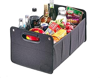 CB Präsentwerbung GmbH Kofferraumtasche aus Polyester mit sehr stabilem Boden, Car-Organizer, Auto-Klappbox, Kofferraumbox...