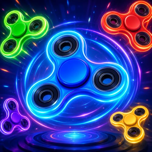 Neon Fidget Spin Master