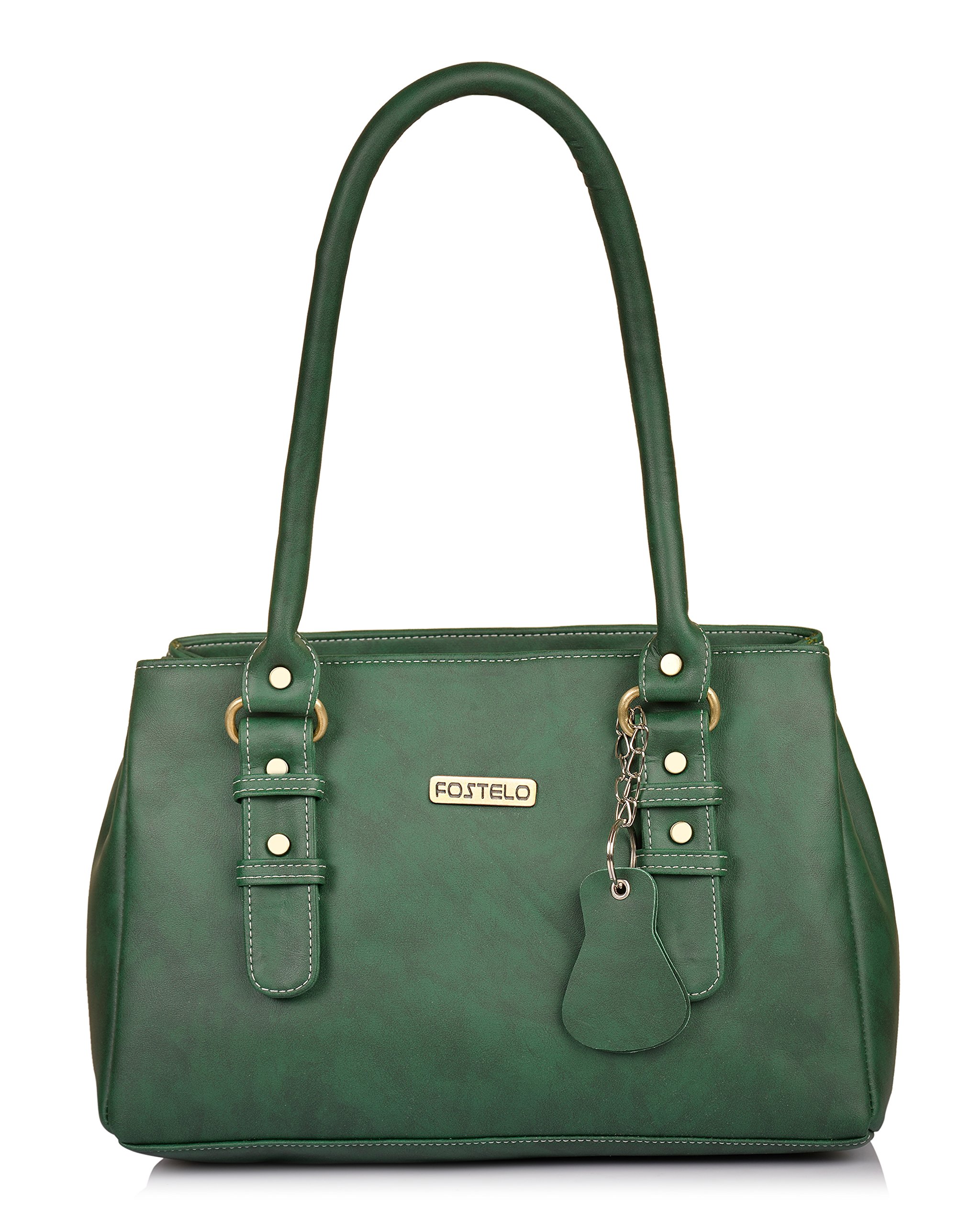 fostelo Women's Vegan Leather Westside Handbag Shoulder Hobo Bag Ladies Purse (Large)-picture-34