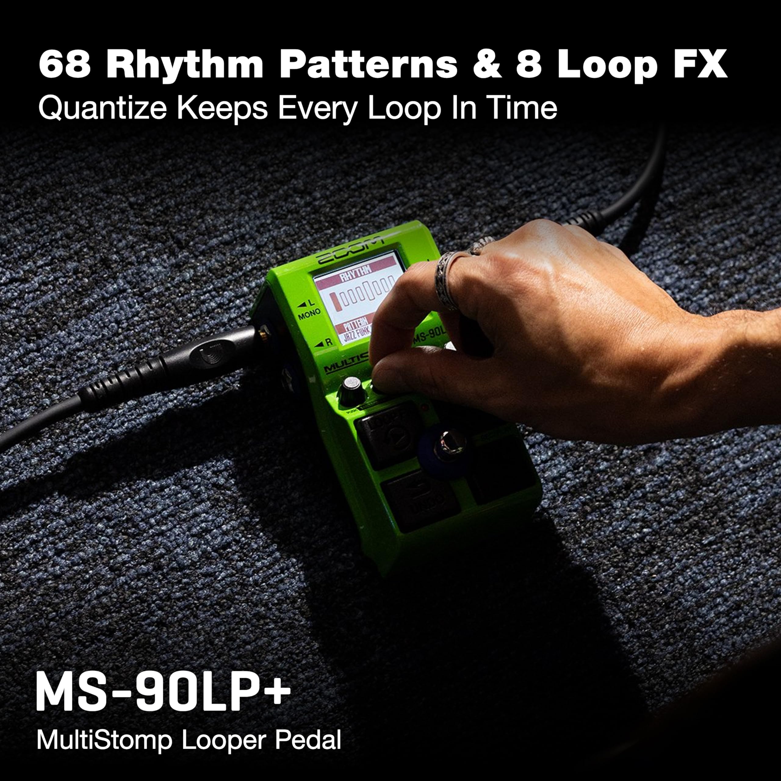 Amazon.com: Zoom MS-90LP+ MultiStomp Looper Pedal with 90-Minute