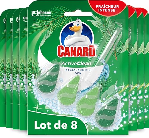 Canard Bloc WC Fraîcheur Clip Anticalcaire (Lot de 3)