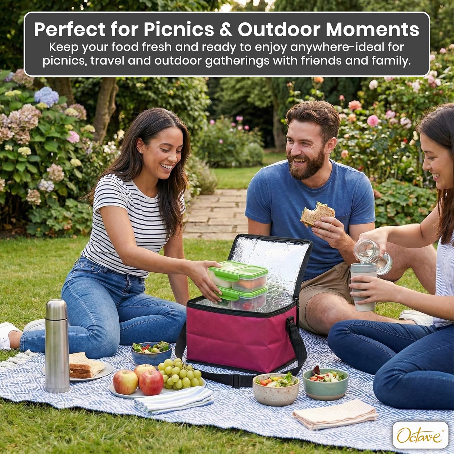 Octave® Insulated Cool Bag Collection Various Styles, Colours & Sizes