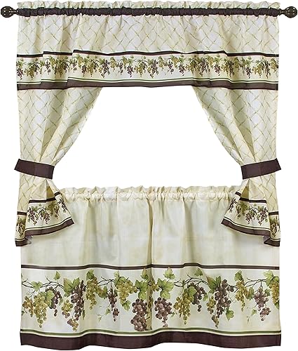 Achim Home Furnishings Toscana - Conjunto de cabaña impresa - 57x36
