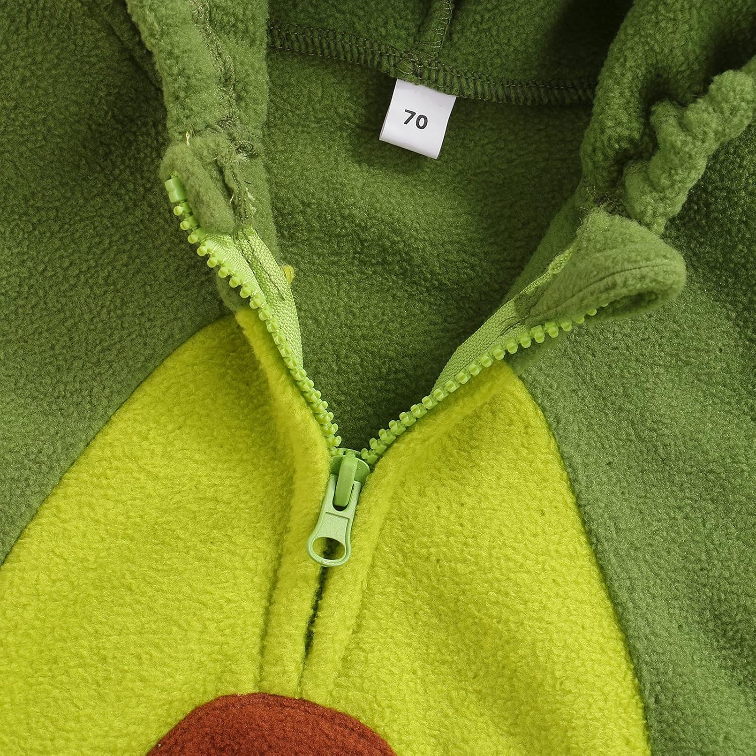 Merqwadd Unisex Toddler Baby Halloween Avocado/Pineapple Costume Cute Velvet Costumes Outfits - Image 4