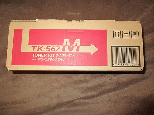 Miniatura 6 de Kyocera 1T02HNAUS0 Modelo TK-562Y Cartucho de tóner amarillo para uso con impresoras láser P6030cdn, FS-C5300DN y FS-C5350DN Hasta 10000 páginas con