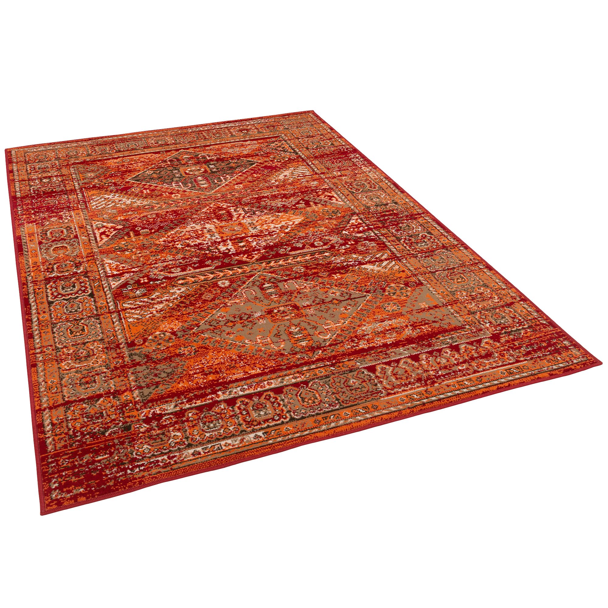 Les Coureurs De Tapis Couleurs Rouge, Antidérapant Moderne Lavable En Fibre De Polyester Tapis De Tapis