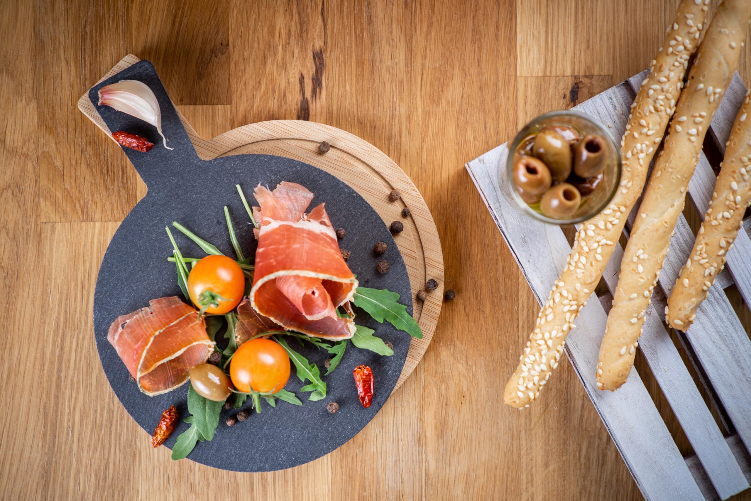 Moretti® Fiocco di Prosciutto Artigianale da 1,7 a 2 Kg sottovuoto Cuore di Prosciutto Crudo Stagionato Gusto delicato