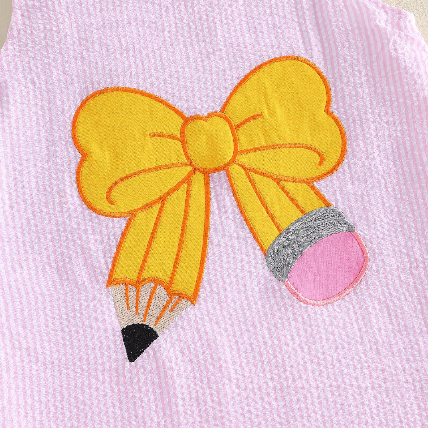 Back School Toddler Girl Outfit Dress