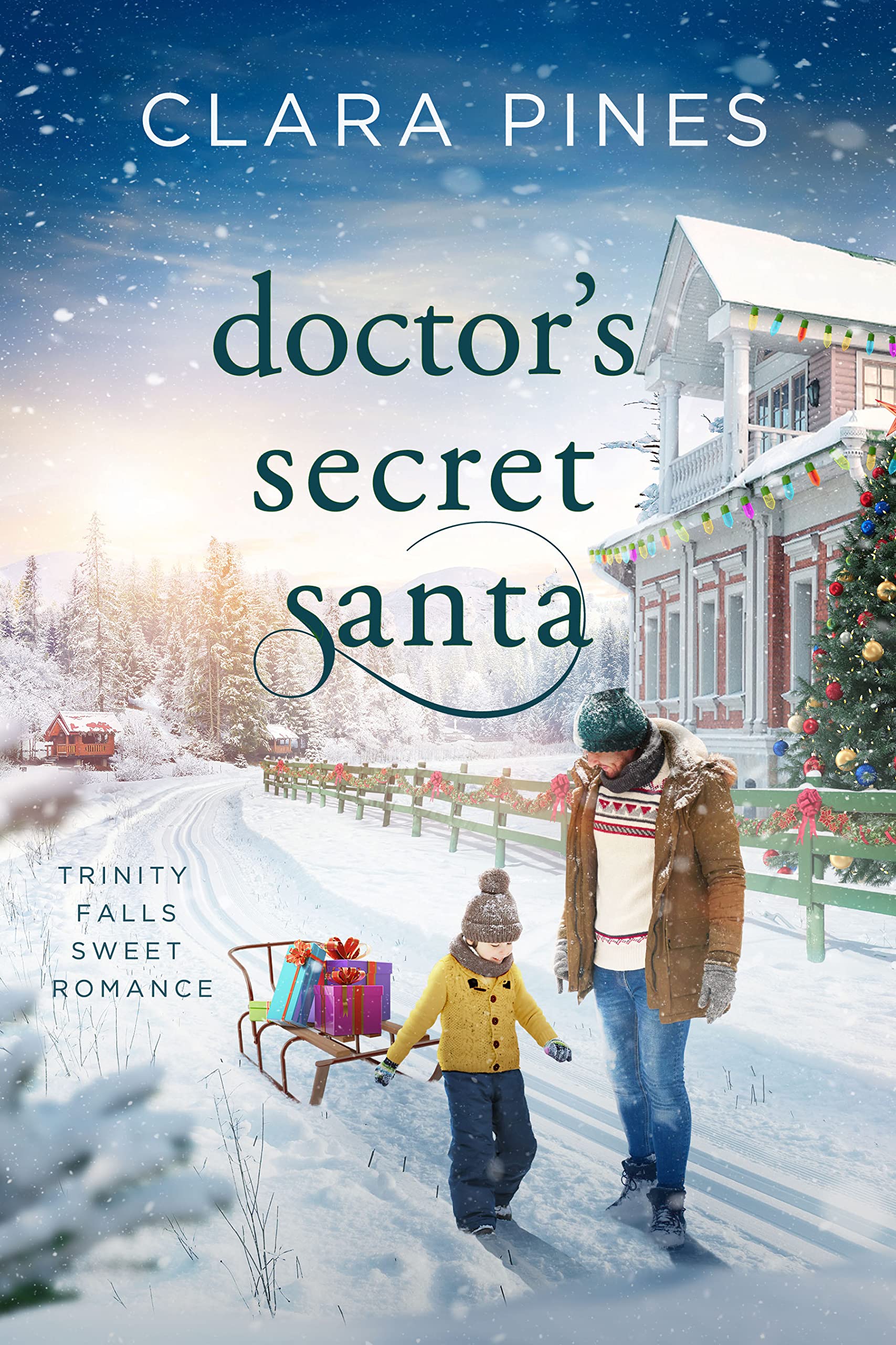 Doctor’s Secret Santa: Trinity Falls Sweet Romance - Book 6
