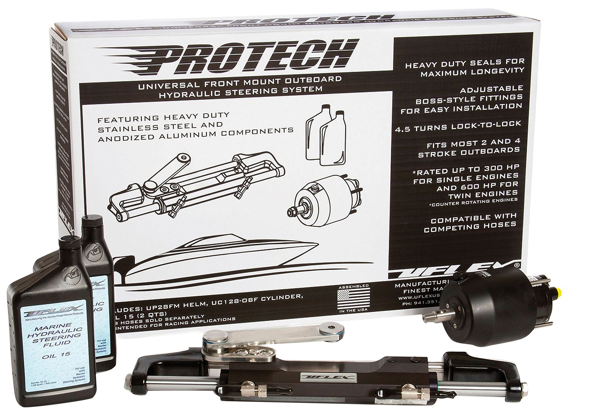 Uflex USA Inc. Protech 2 Hydraulic Outboard Steering System