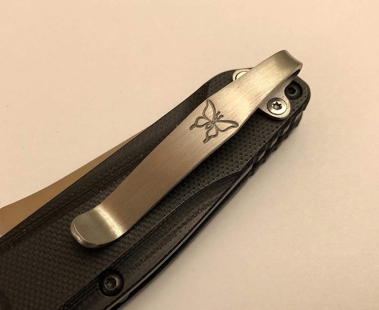 Titanium Deep Pocket Clip Made for Benchmade 940 943 580 585 Knife