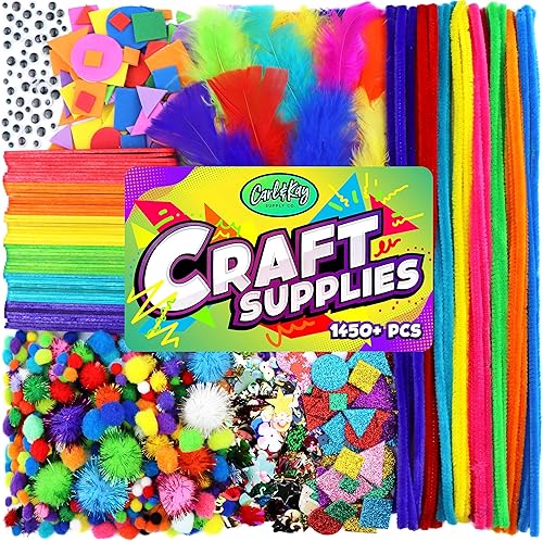 Miniatura 8 de Kit de suministros de artes y manualidades para niños  Niños y niñas de 4 5 6 7 8 años  Materiales de actividad para juegos de arte para niños