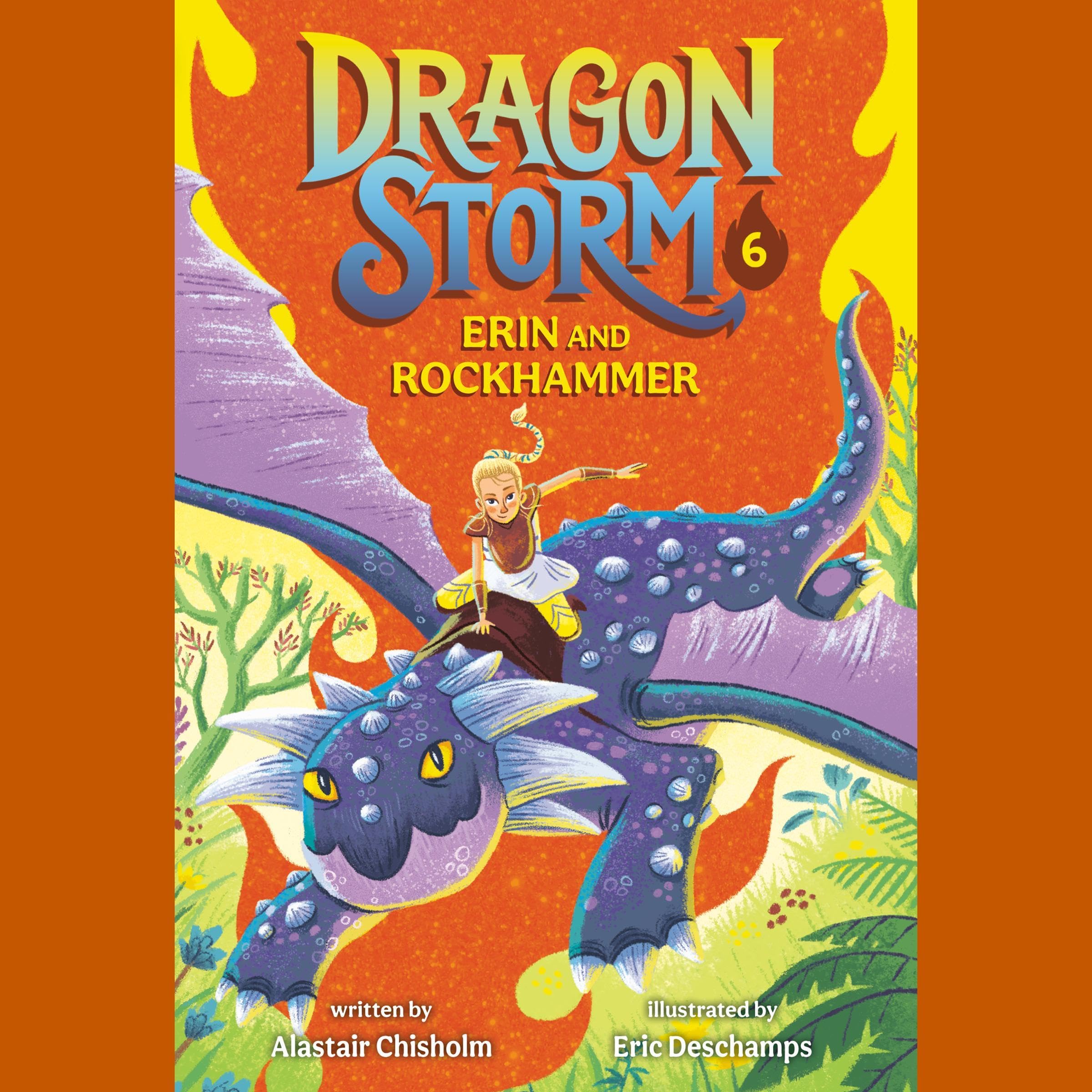 Cover art for Dragon Storm #6: Erin and Rockhammer