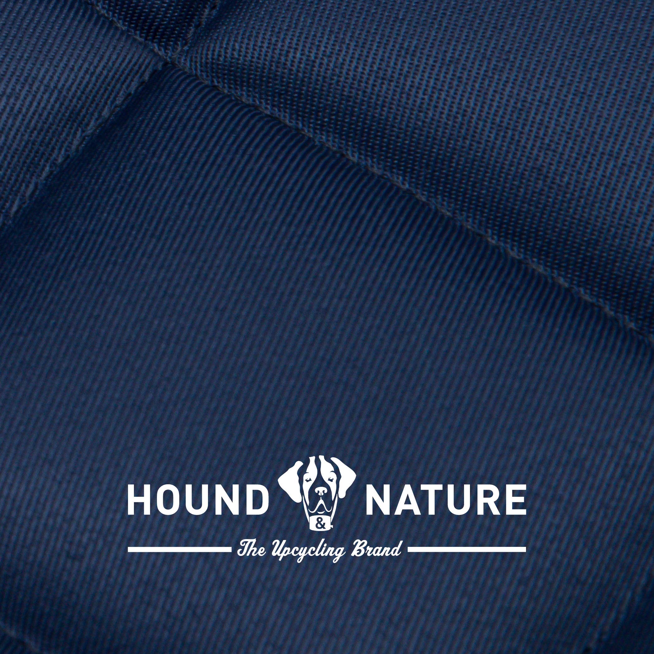 Hound & Nature Manta para perros ecológica Davos, suave, lavable, manta térmica acolchada, higiénica, resistente y sostenible, 100 x 80 cm, color azul oscuro