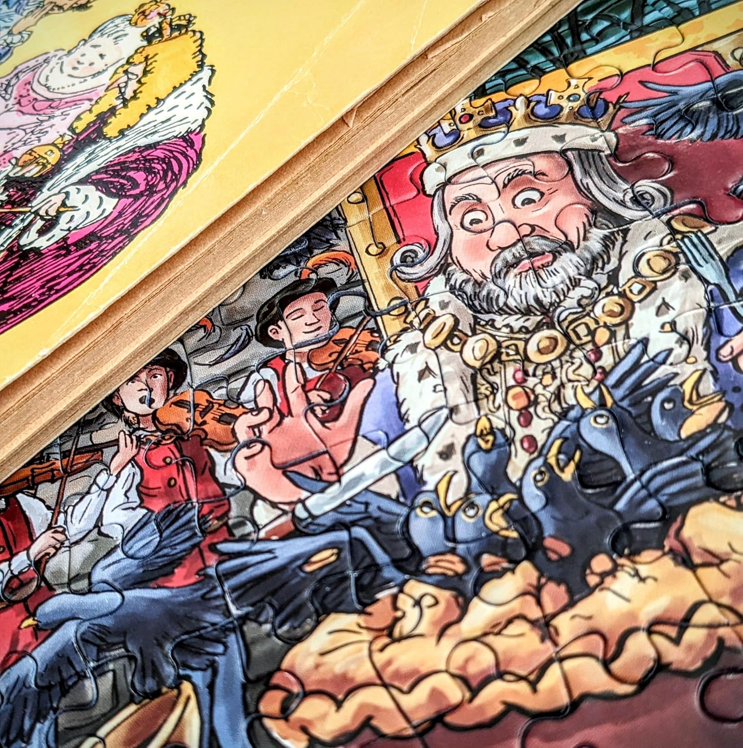 Nursery Rhymes Through Time 1000 Piece Jigsaw Puzzle | Literary Jigsaw Puzzle | Sustainable Jigsaw Puzzle for Adults | Premium 100% Recycled Board | Great Gift for Adults | Gibsons Games, G7139