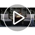 BALI OUTDOORS 50000 BTU Propane Fire Pit for Outdoor, 30 in Fire Pit Table Outdoor, Square Firepits for Outside Backyard, Patio